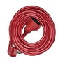 Edm Prolongador con 1 toma Schuko 16A 250V 25m Rojo