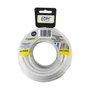 Edm Carrete cable paralelo 2x0,50mm blanco 10m (audio)