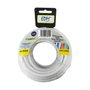 Edm Carrete manguera plana H03VV-F 2 x 0,75 mm² blanca 5 m