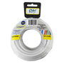 Edm Carrete de manguera plana 3 x 1,50 mm² blanca, 25 m