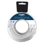 Edm Carrete manguera tubular H05VV-F 3 G 1,00 mm² blanca, 15 m