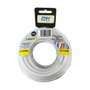 Edm Carrete manguera tubular H05VV-F 3 G 1,00 mm² blanca, 15 m
