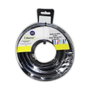Edm Carrete manguera tubular H05VV-F 3 x 1,00 mm² negra, 15 m