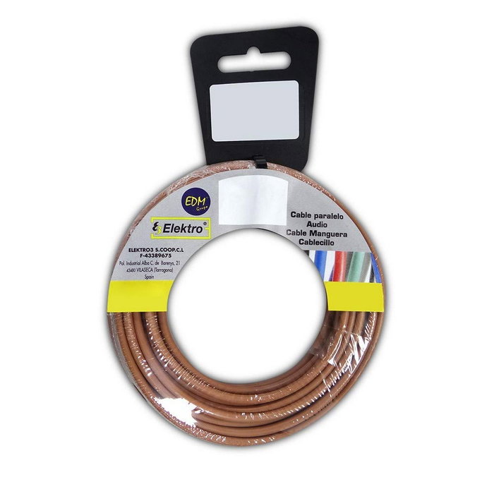 Edm Carrete cablecillo H07Z1-K 2,50 mm² marrón, 10 m