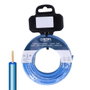 Edm Carrete cablecillo H07Z1-K 6,00 mm² azul, 25 m
