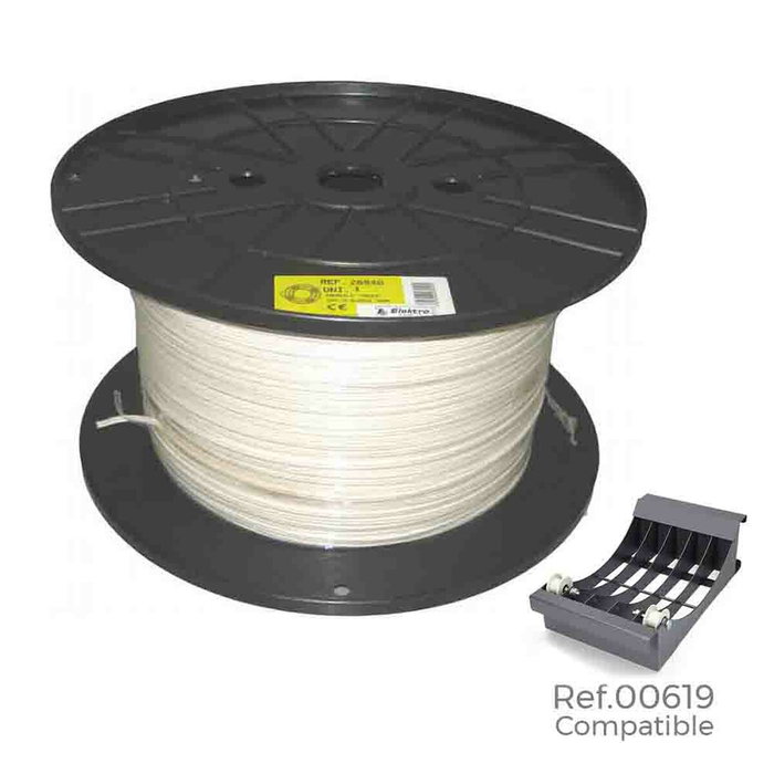 Cable de Interfaz Paralelo Sediles 28961 2 x 1,5 mm 300 m Blanco Ø 400 x 200 mm Cable de Interfaz Paralelo Sediles 28961 2 x 1,5 mm 300 m Blanco Ø 400 x 200 mm