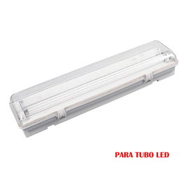 Edm Pantalla Estanca LED 2x22W (Eq. 58W) 220V IP65 155cm