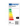 Edm Downlight LED empotrable redondo 20 W blanco 4000 K ø22,5 cm