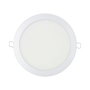 Edm Downlight LED empotrable redondo 20 W cromado ø 22,5 cm