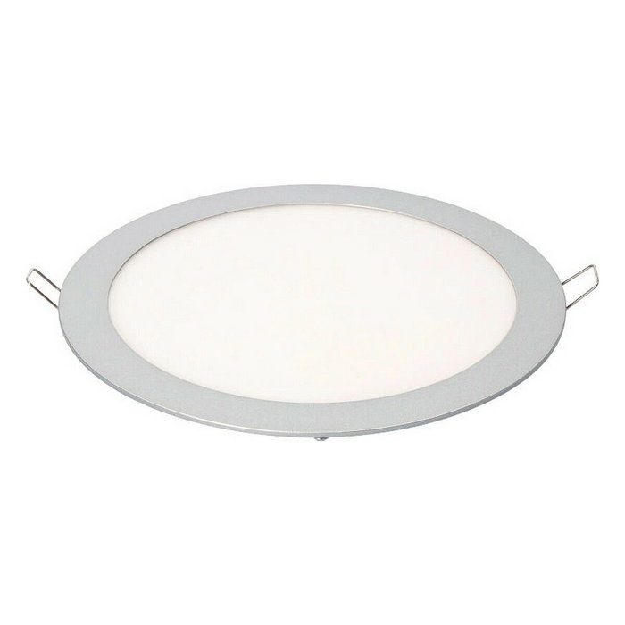 Edm Downlight LED empotrable redondo 20 W cromado ø 22,5 cm Edm Downlight LED empotrable redondo 20 W cromado ø 22,5 cm