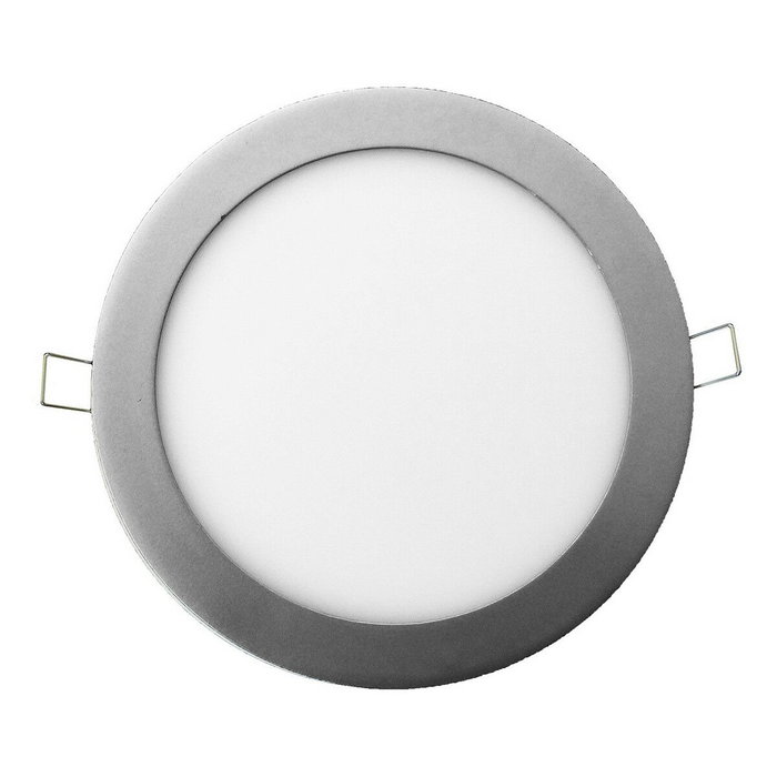 Edm Downlight LED empotrable redondo 20 W cromado ø 22,5 cm Edm Downlight LED empotrable redondo 20 W cromado ø 22,5 cm