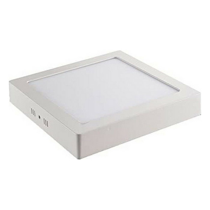 Edm Downlight LED de superficie cuadrado blanco 20 W 1500 lm 4000 K Edm Downlight LED de superficie cuadrado blanco 20 W 1500 lm 4000 K