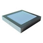 Edm Downlight LED de superficie cuadrado cromado 20 W 1500 lm 4000 K