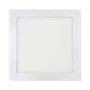 Edm Downlight LED de superficie cuadrado cromado 20 W 1500 lm 4000 K