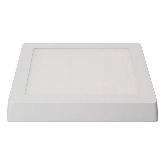 Edm Downlight LED de superficie cuadrado blanco 20 W 1500 lm 6400 K luz fría Edm Downlight LED de superficie cuadrado blanco 20 W 1500 lm 6400 K luz fría