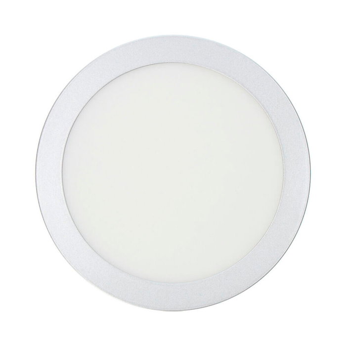 Edm Downlight LED de superficie redondo cromado 20 W 1500 lm 6400 K luz fría ø 22 x 3 cm