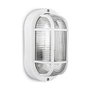 Edm Aplique Oval Modelo Tarragona Blanco E27