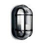 Edm Aplique oval modelo Tarragona negro E27