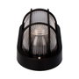 Edm Aplique oval modelo Tarragona negro E27