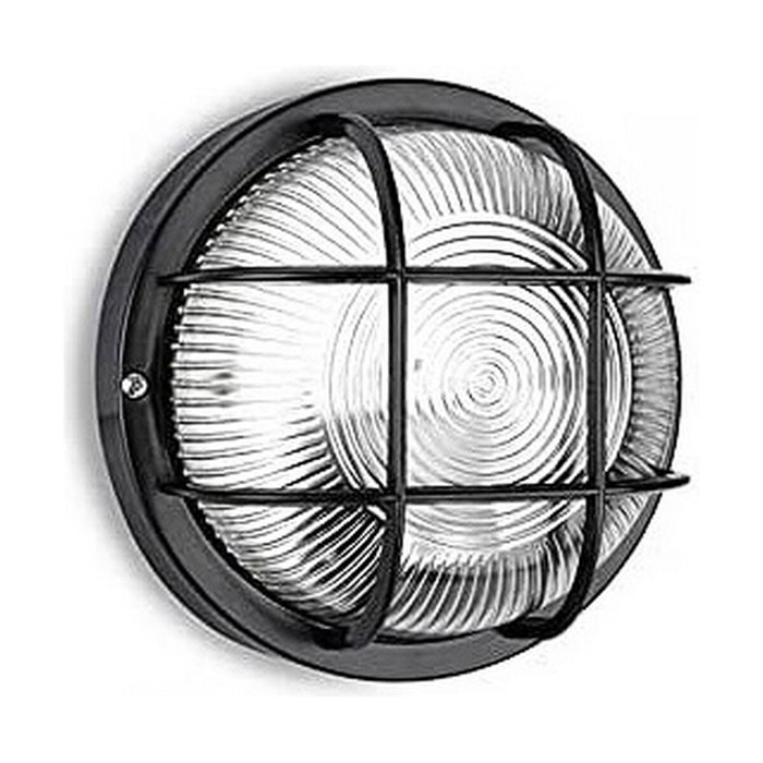 Edm Aplique redondo modelo Tarragona negro ø18,5 x 10,4 cm