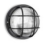Edm Aplique redondo modelo Tarragona negro ø18,5 x 10,4 cm