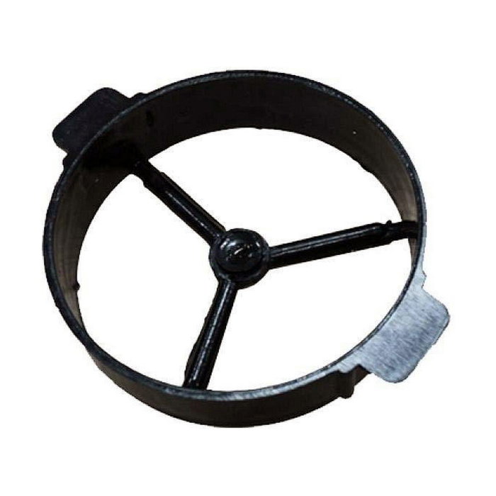 Guía de plástico para empotrar aros halógenos Ø 7,7 cm negro Guía de plástico para empotrar aros halógenos Ø 7,7 cm negro