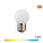 Edm Bombilla Esferica LED E27 1.5W 130 Lm 6400K Luz Fria Ø45 x 69 mm