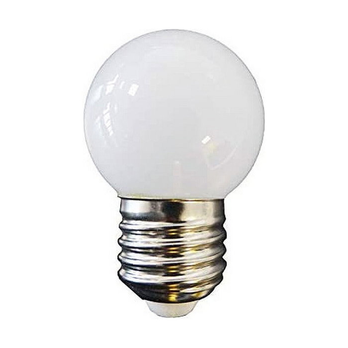 Edm Bombilla LED Esférica E27 1,5 W 130 lm 6400 K Luz Fría