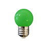Edm Bombilla Esferica LED E27 1W 80lm Luz Verde Ø45 x 69 mm