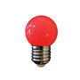 Edm Bombilla Esférica LED E27 1W 80lm Luz Roja Ø45 x 69 mm