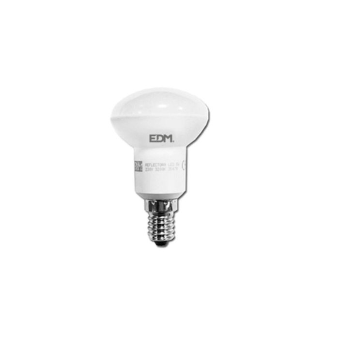 Edm Bombilla reflectora LED R50 E14 5W 400lm 3200K Luz cálida