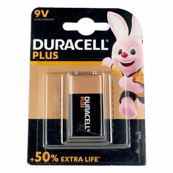 Duracell Plus Power Pila alcalina 9V 6LR61