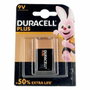 Duracell Plus Power Pila alcalina 9V 6LR61