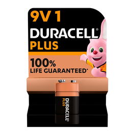 Duracell Pila Alcalina Plus Power 6LR61 9V Blister 1 Unidad