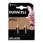 Duracell Pila Alcalina MN21 12V (23A) Blister 2 Unidades para Mandos a Distancia, Seguridad