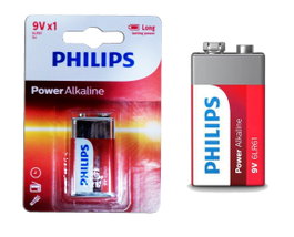 Philips Pila Alcalina 6LR61P1B/10 9V
