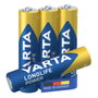 Varta Longlife Power AAA LR03 - Pack de 4 unidades