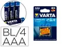 Varta Longlife Power AAA LR03 - Pack de 4 unidades