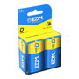 Edm Pila Alcalina Power Life D LR20 1,5V Ø34,2 x 61,5 mm Blister 2 uds