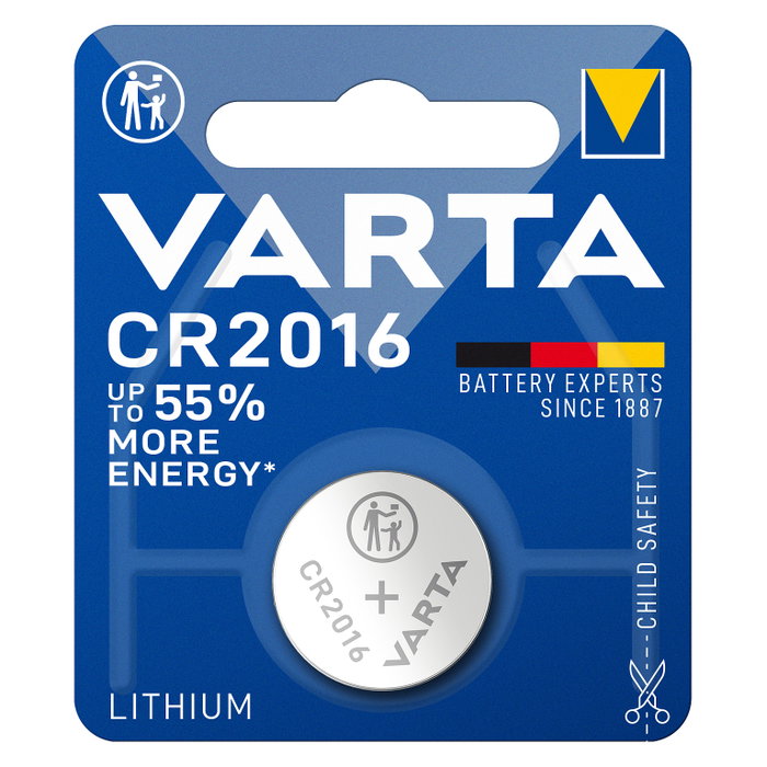 Varta CR2016 Pila de botón de litio 3 V