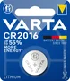 Varta CR2016 Pila de botón de litio 3 V