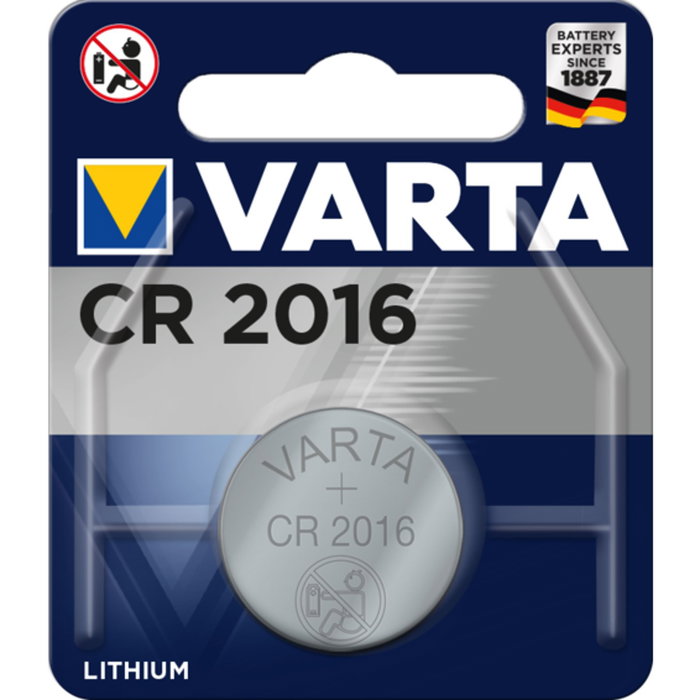 Varta CR2016 Pila de botón de litio 3 V