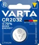 Varta CR2032 Pila de Botón de Litio 3V, 220 mAh