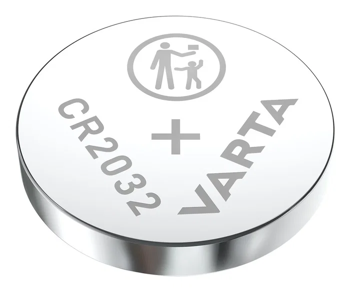 Varta CR2032 Pila de botón de litio 3V, 220 mAh, 1 unidad Varta CR2032 Pila de botón de litio 3V, 220 mAh, 1 unidad