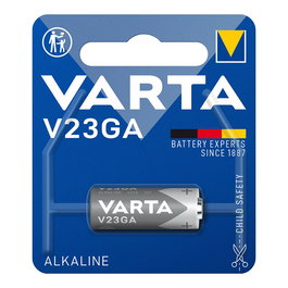 Varta Pila Alcalina V23GA (23A) 12V para Mando a Distancia Blister 1 Unidad Ø10,3x28,5mm