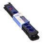 Edm Base Múltiple 8 Tomas Con Interruptor Y Protección Sobretensiones, Cable 3m H05VV-F 3G1,5 mm², Negra/Azul