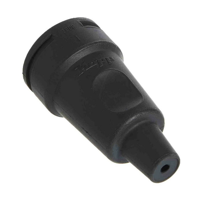 Kopp Base aérea 2P+T de goma 16A 250V negro