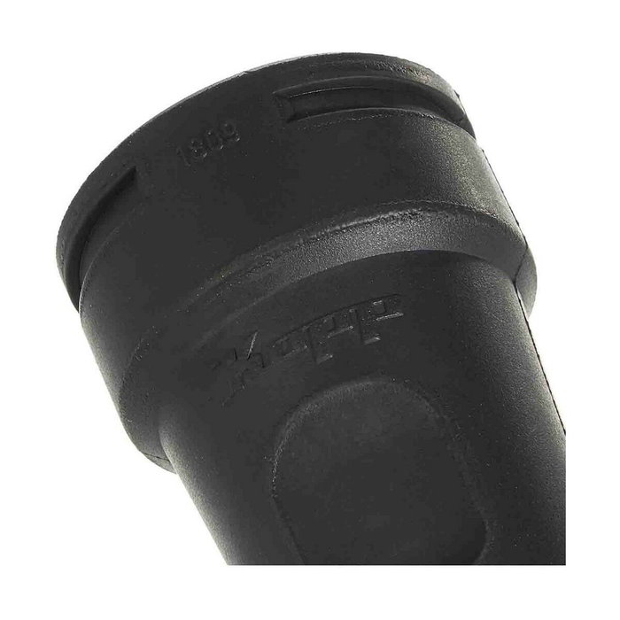 Kopp Base aérea 2P+T de goma 16A 250V negro