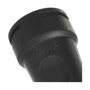 Kopp Base aérea 2P+T de goma 16A 250V negro