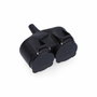 Edm Doble base de goma T/t lateral IP44 16A con tapas